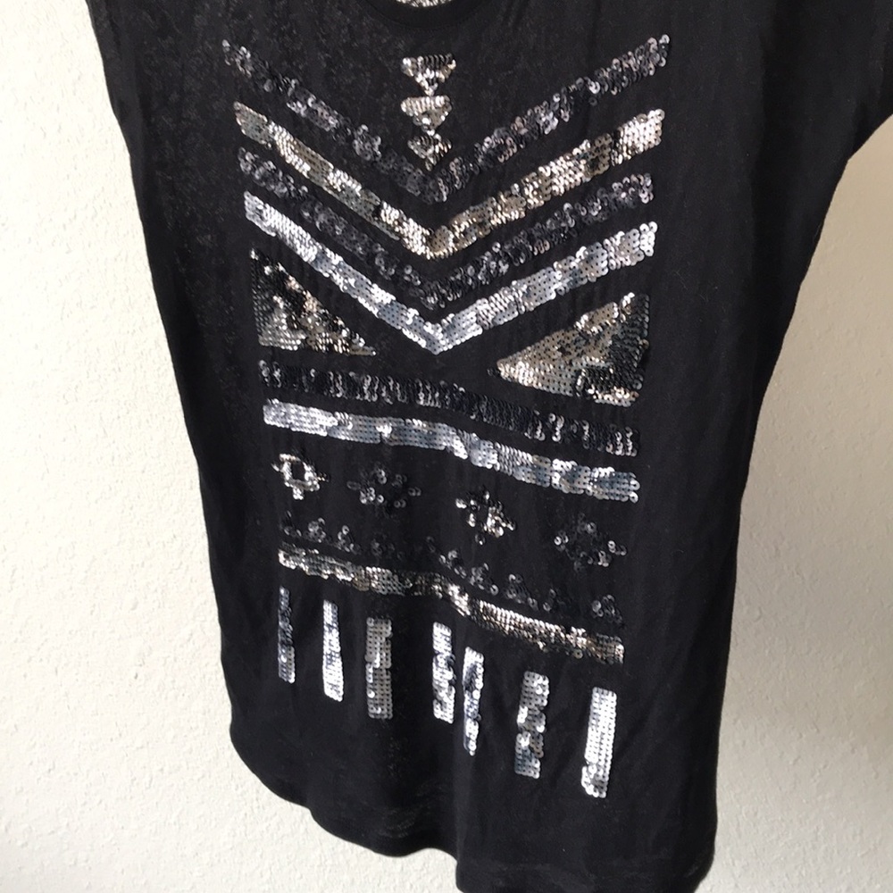 Express Aztec Sequined Top - Picture 6 of 9